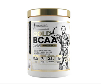 Амінокислоти Kevin Levrone Gold BCAA+ glutamine + electrolytes, Червоний фруктовий пунш 375 грам 1008680 фото
