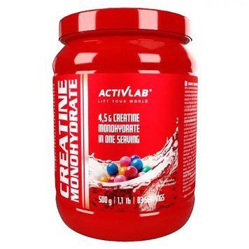 Activlab Creatine Monohydrate 500 грам, Льодяники 101174 фото
