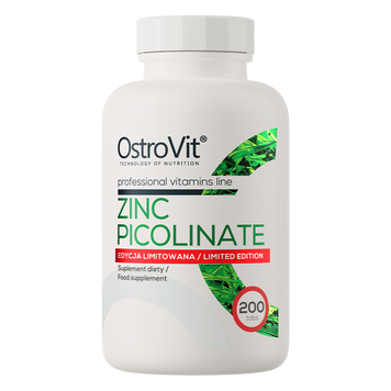 ОstroVit Zinc Picolinate LIMITED EDITION 200 таблеток 101080 фото