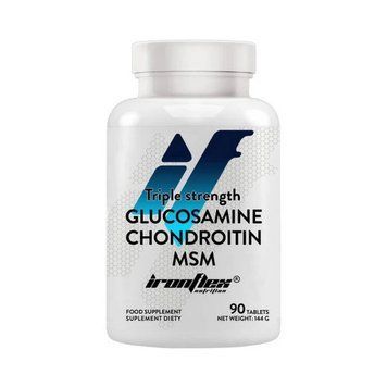 IronFlex Glucosamine Chondroitin MSM Triple Strength 90 таблеток 101206 фото