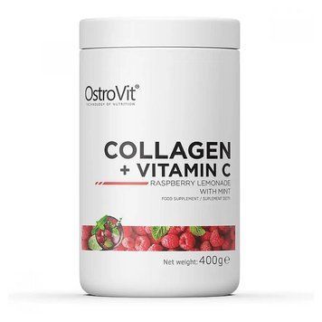 Колаген Ostrovit + Vitamin C, 400гр, Безсмаковий 1003993 фото