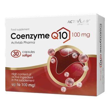 ActivLab&nbsp;Pharma&nbsp;Koenzym&nbsp;Q10&nbsp;100&nbsp;мг&nbsp;30&nbsp;капсул 101185 фото