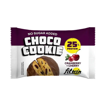 FitWin Choco Cookie 25% Protein, Чорне й біле 40 грам 101169 фото