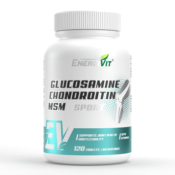 EnergiVit Glucosamine Chondroitin MSM SPORT 120 таблеток 101113 фото