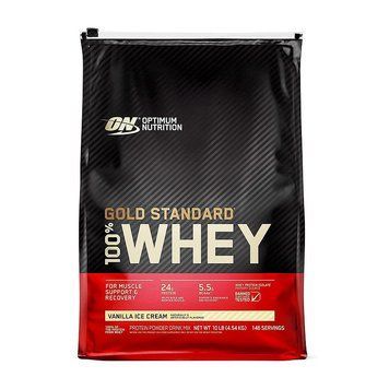 Optimum Nutrition Gold Standard 100% Whey, Ванільне морозиво 4540 грам 101187 фото